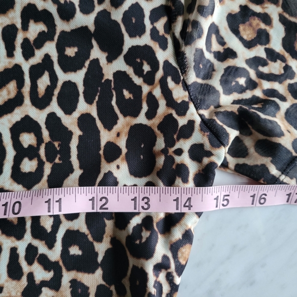 Lulus Feline Fierce Leopard Print Top - Picture 3 of 7